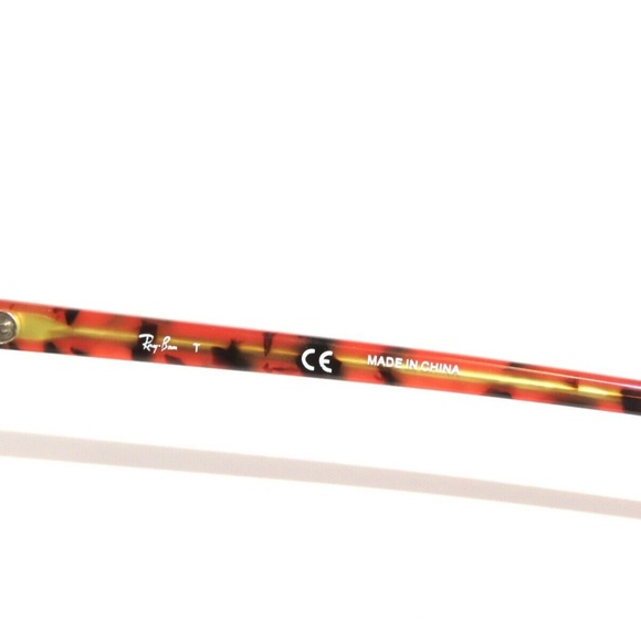 Ray Ban RX7119 5714 53 Top BordeauX Rose On Havana Eyeglasses Rayban 7119 - Picture 6 of 6